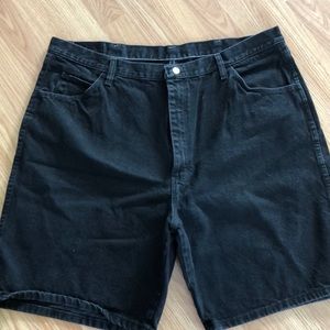 Black Wrangler Men’s Jean Shorts